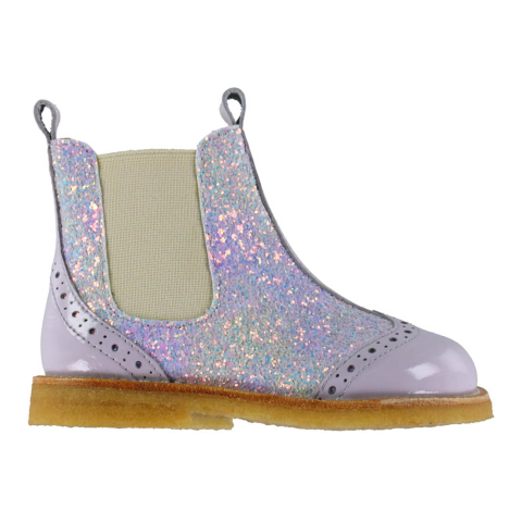 Angulus Laarzen - Chelsea - Lilac/Unicorn m. Glitter - Angulus - 23 - Laarzen