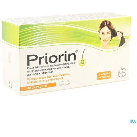 Priorin tegen Haaruitval | 60 capsules