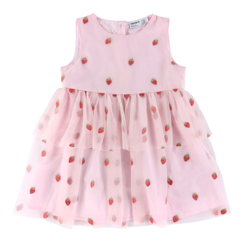 Name It Jurk - Tule - NmfJulianna - Wieg Roze - Name It - 2 jaar (92) - Jurken