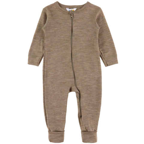 Joha Boxpakje - Wol/Zijde - Beige Melange - Joha - 40 - Boxpakjes