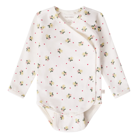 That's Mine Wikkelromper l/s - Elimar - Sweetheart Petal - Thats Mine - 68 - Rompers Lange Mouw
