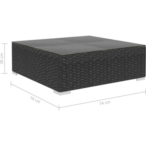 vidaXL-5-delige-Loungeset-met-kussens-poly-rattan-zwart