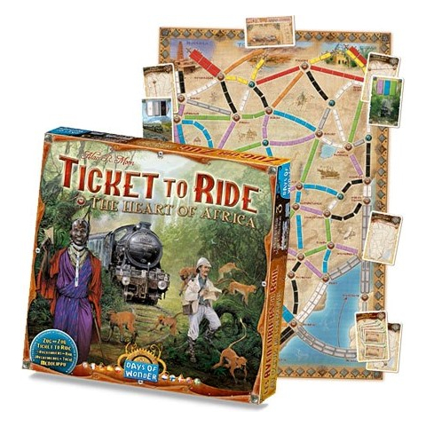 Ticket To Ride - Map Collection: The Heart of Africa