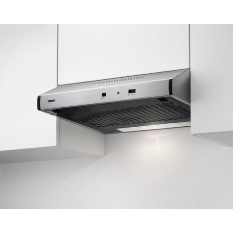 Zanussi ZHT611W - Afzuigkap - Onderbouw - RVS
