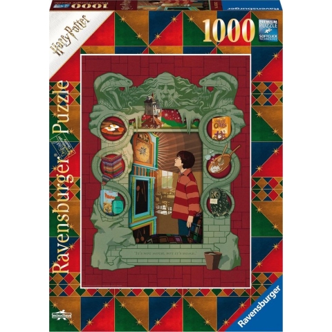 Ravensburger puzzel Bij de Weasley Familie - Legpuzzel - 1000 stukjes