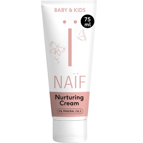 3x Naif Baby & Kids Vettende Crème 75 ml