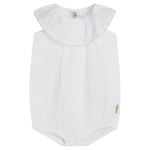Hust and Claire Zomerromper - Magnolia - Wit - Hust and Claire - 2 jaar (92) - Zomer Rompers