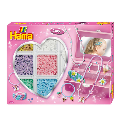Hama Midi Kralenset - 2400 st. - Sieraden - Pastel - Hama - OneSize - Kralen