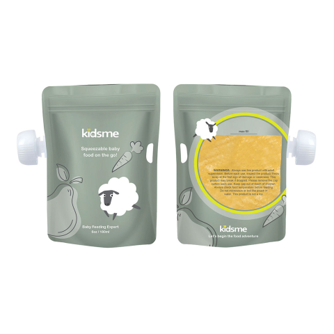 KidsMe Boterhamzakjes - 8-pack - 180 ml - Groen - KidsMe - OneSize - Toebehoren
