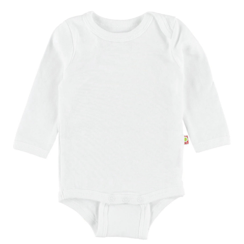 Katvig One Romper - l/s - Wit - Katvig - 74 - Rompers Lange Mouw