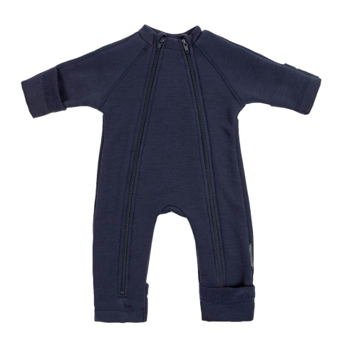 Smallstuff Wagenspak - Wol - Navy - Smallstuff - 68/74 - Wagenspakken
