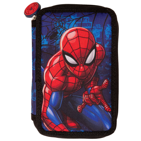 Spider-Man – Dubbel pennenetui met inhoud