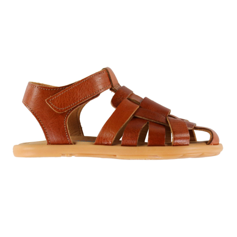 Bisgaard Sandalen - Alison Op blote voeten - Cognac - Bisgaard - 32 - Sandalen