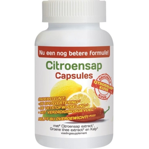 Natusor Citroensapkuur (60 capsules)