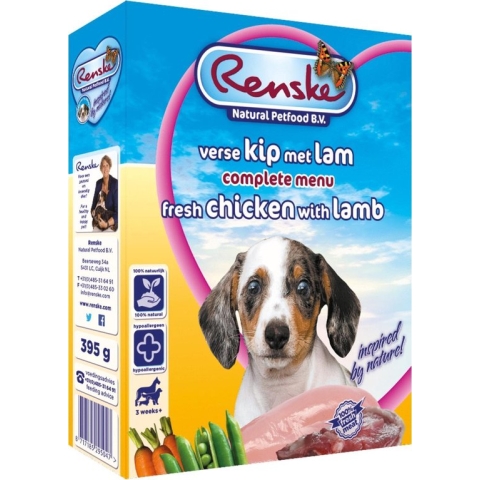 Renske Vers Gestoomd Complete Menu Kip - Lam 395 gr