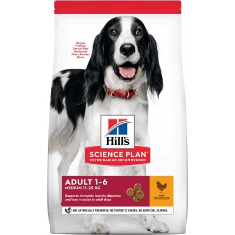 Hills Canine Adult Medium Kip 14 kg