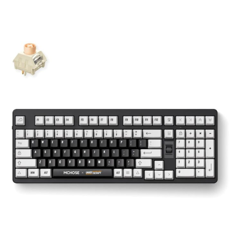 MCHOSE x Unbox Therapy - UT98 Mechanical Keyboard toetsenbord