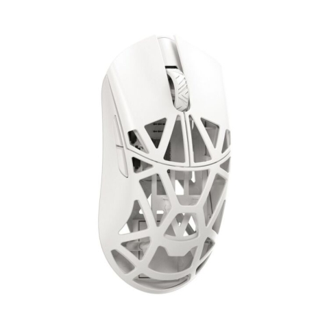 WLMouse Beast X Pro - Milky White - Solid Sides gaming muis