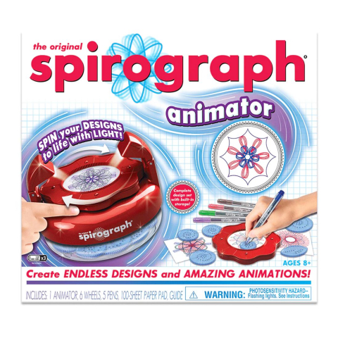 Spirograph Tekenset - Animator - Spirograph - OneSize - Knutselpakket