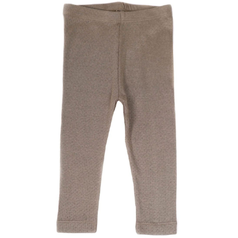 Pine Cone Leggings - Pointelle Dot - Paddestoel - Pine Cone - 6 jaar (116) - Leggings