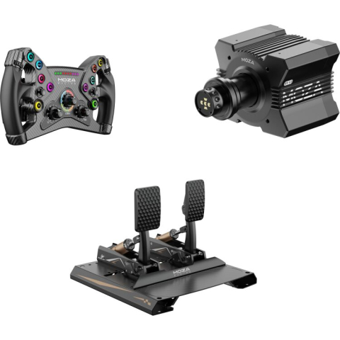 MOZA R9 V3 + KS + CRP2 bundel stuur