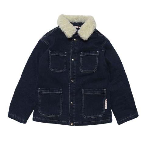 Marni Spijkerjas m. Voering - Navy - Marni - 8 jaar (128) - Spijkerjas