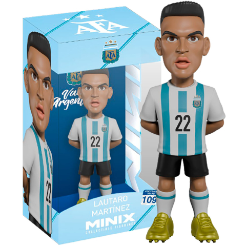 Minix Figuur - Voetbalsterren - Argentinië - Lautaro Martínez - Minix - OneSize - Speelgoedfiguren