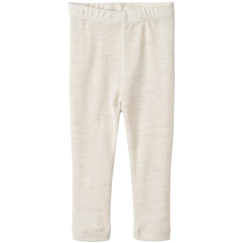 Wheat Leggings - Wol - Agi - Eierschaalmelange - Wheat - 68 - Leggings - Wol