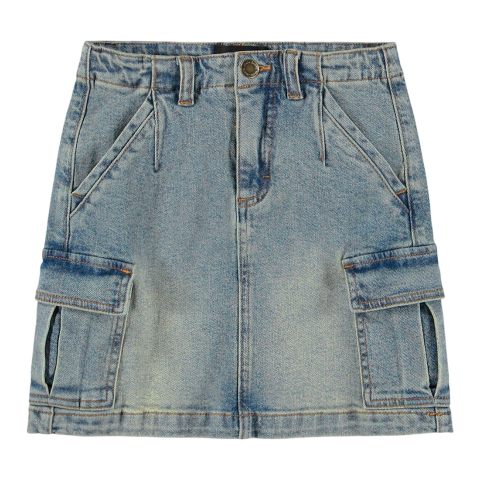 Molo Rok - Belli - Vintage Denim - Molo - 11-12 jaar (146-152) - Rokken