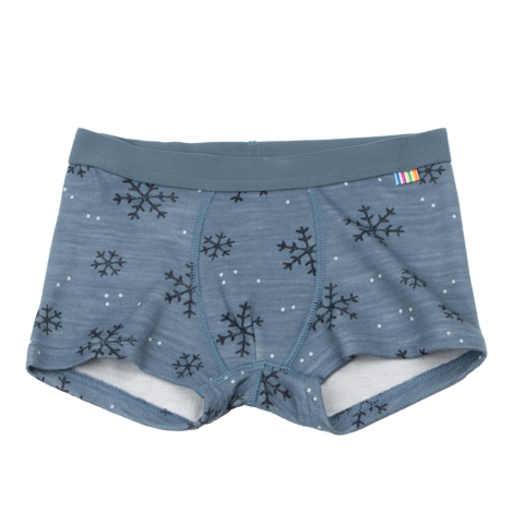 Joha Boxershorts - Wol/Bamboe - Blauw - Joha - 130 - Boxershorts