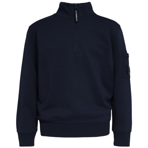 C.P. Company Trui m. Rits - Total Eclipse Blue - C.P. Company - 10 jaar (140) - Truien