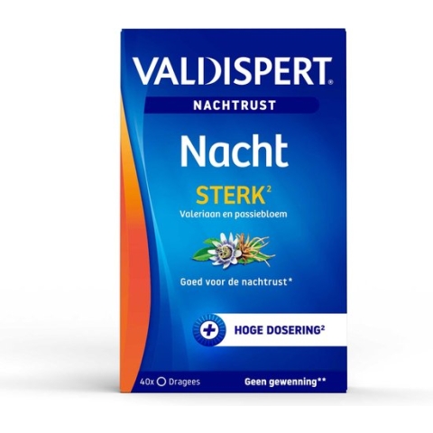 Valdispert Nacht Sterk - Passiebloem voor een goede nachtrust* - 40 tabletten