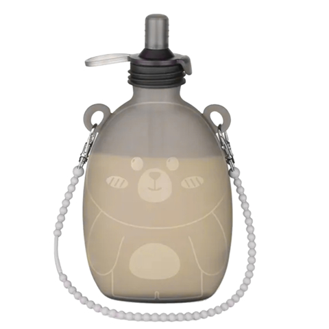 Haakaa Siliconen tas m. Draagkoord - Silicone - 500 ml - Haakaa - OneSize - Drinkflessen
