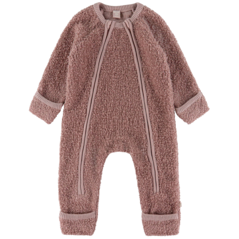 Smallstuff Wagenspak m. Rits - Wol - Rose - Smallstuff - 56/62 - Wagenspakken