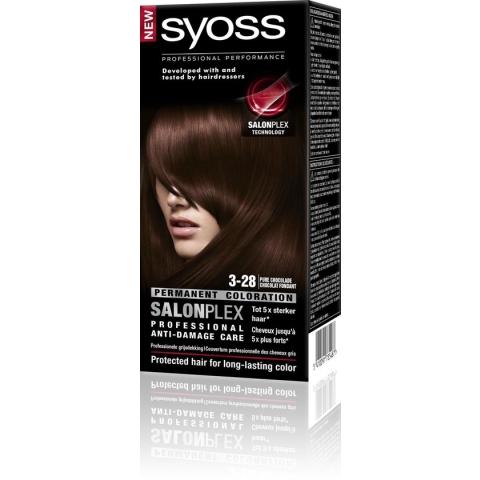 SYOSS Color baseline 3-28 Pure Chocolade - 1 stuk