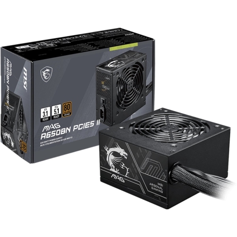 MSI MAG A650BN PCIE5 II voeding