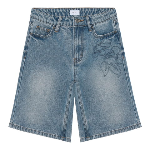 Grunt Korte Broeken - Denim - GrMille - Authentic Blue - Grunt - 10 jaar (140) - Korte Broeken