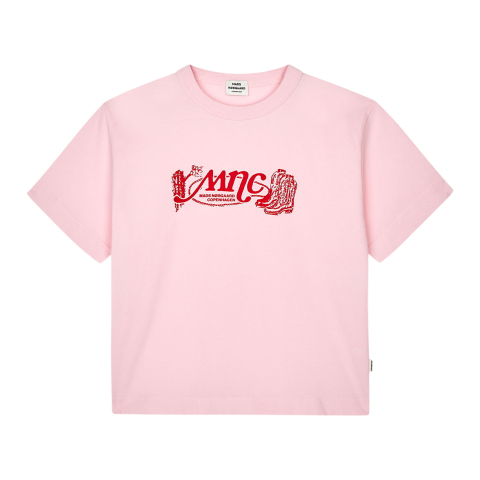 Mads Nørgaard T-Shirt - Triest - IJzig Roze - Mads Nørgaard - 10 jaar (140) - T-Shirts