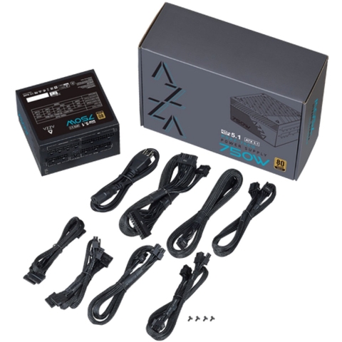 AZZA ATX3.1 750G GOLD PC-netvoeding 750 W ATX 80 Plus Gold