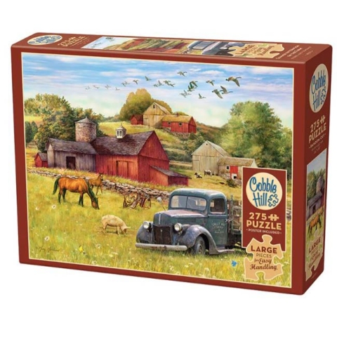 Summer Afternoon (275) Easy Handling - Cobble Hill  Legpuzzel|Legpuzzel - grote stukken