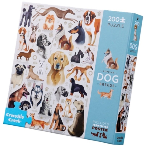 Hondenrassen (200) - Crocodile Creek  Legpuzzel