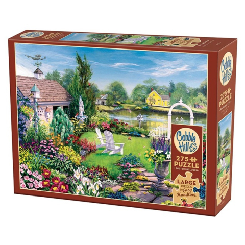 By the Pond (275) Easy Handling - Cobble Hill  Legpuzzel|Legpuzzel - grote stukken