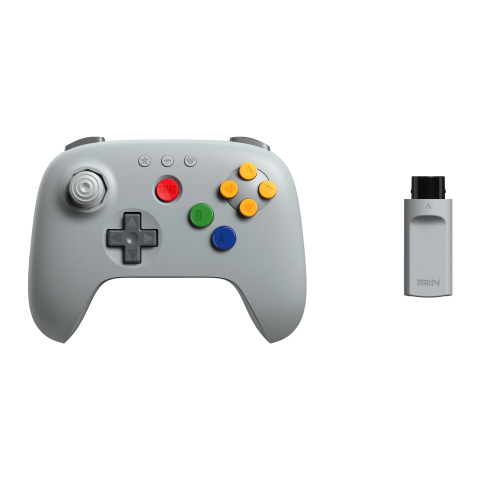 8Bitdo 64 2.4G Wireless Controller - Grey