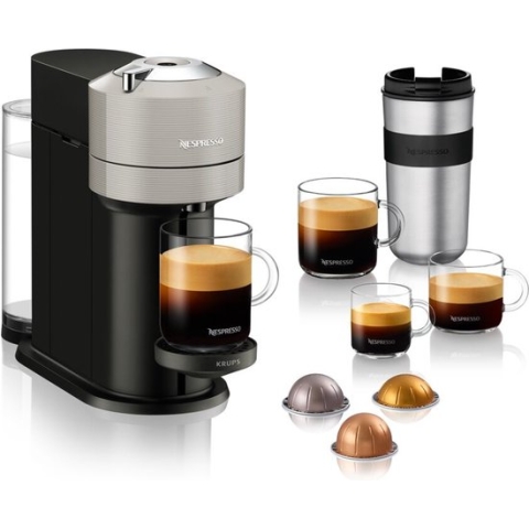 Krups Vertuo Next XN910B - Koffiecupmachine - Grijs