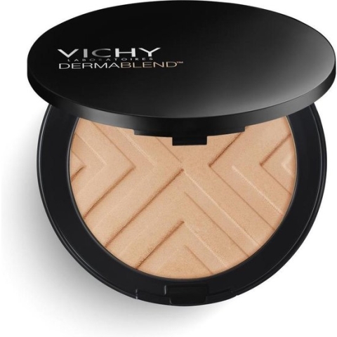 Vichy Dermablend Covermatte Poeder Foundation voor een Vette Huid - Sand 35