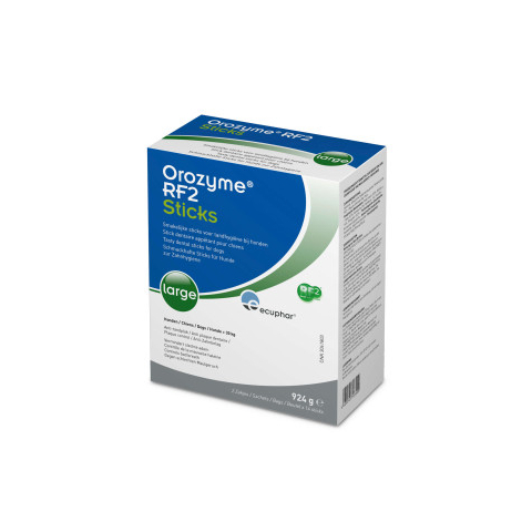 Orozyme RF2 dental sticks L voor de hond 1 doos (28 x 33 g)