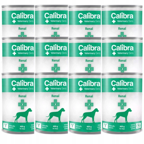 Calibra Veterinary Diets Renal natvoer hond 6 x 400 g