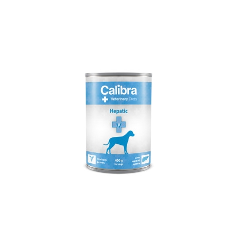 Calibra Veterinary Diets Hepatic natvoer hond 24 x 400 g