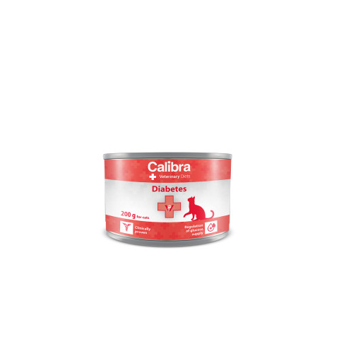 Calibra Veterinary Diets Diabetes natvoer kat 12 x 200 g