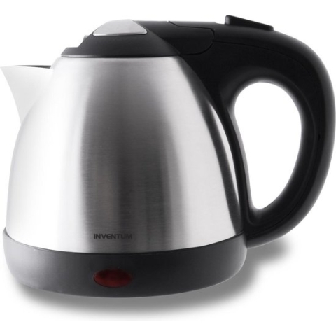 Inventum HW508 - Waterkoker - Inhoud 0,8 liter - Roestvrijstaal - 1100 watt - RVS/Zwart
